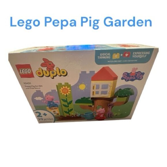 LEGO DUPLO Peppa Pig Garden and Tree house Adventure Set 10431 - Picture 3 of 7